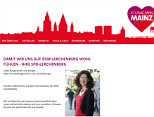 Tablet Screenshot of lerchenberg.spd-mainz.de